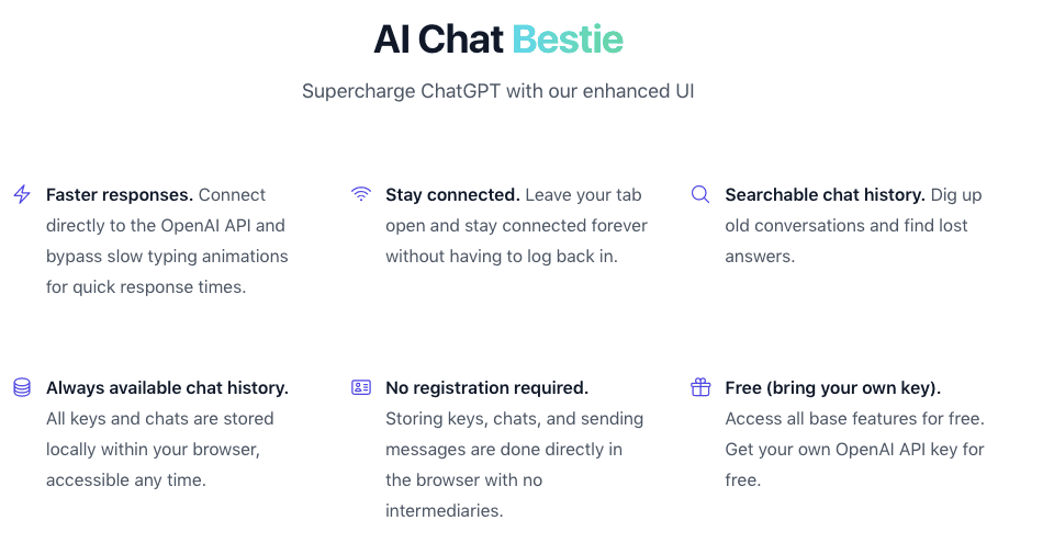 AI Chat Bestie