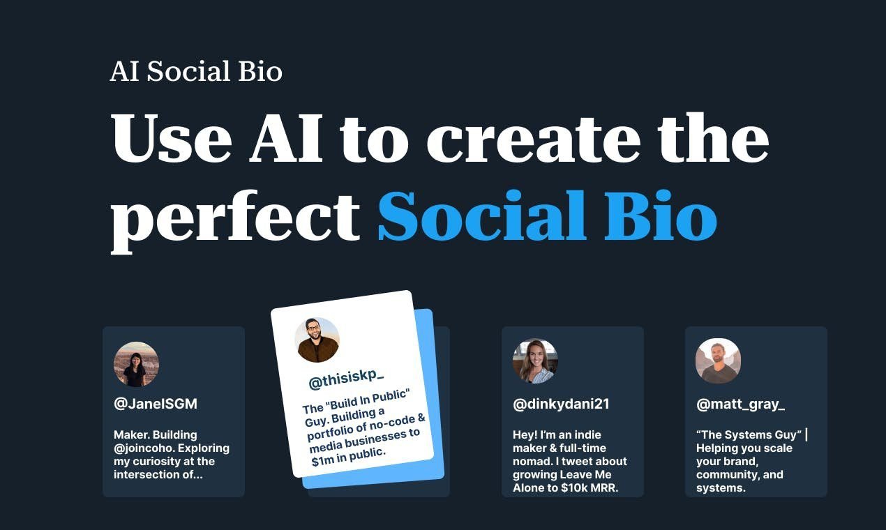 AI Social Bio