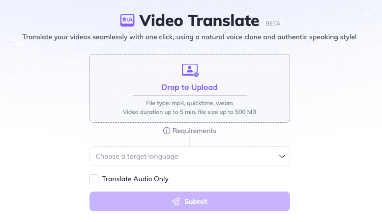 HeyGen Video Translator